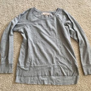 PJ Salvage Revival Lounge Crewneck Grey Sweatshirt